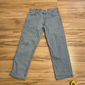 Levi’s 550 Relaxed Fit Light Wash Jeans – Size W36 L30